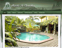 Tablet Screenshot of hoteleslacordillera.com
